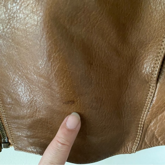 Mark New York Leather bomber jacket - Picture 9 of 9